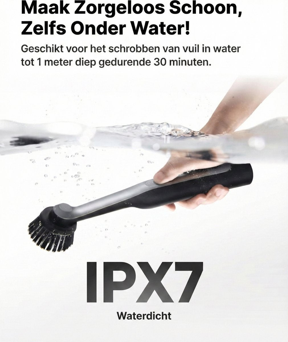 Cordless Spin Scrubber - Wand