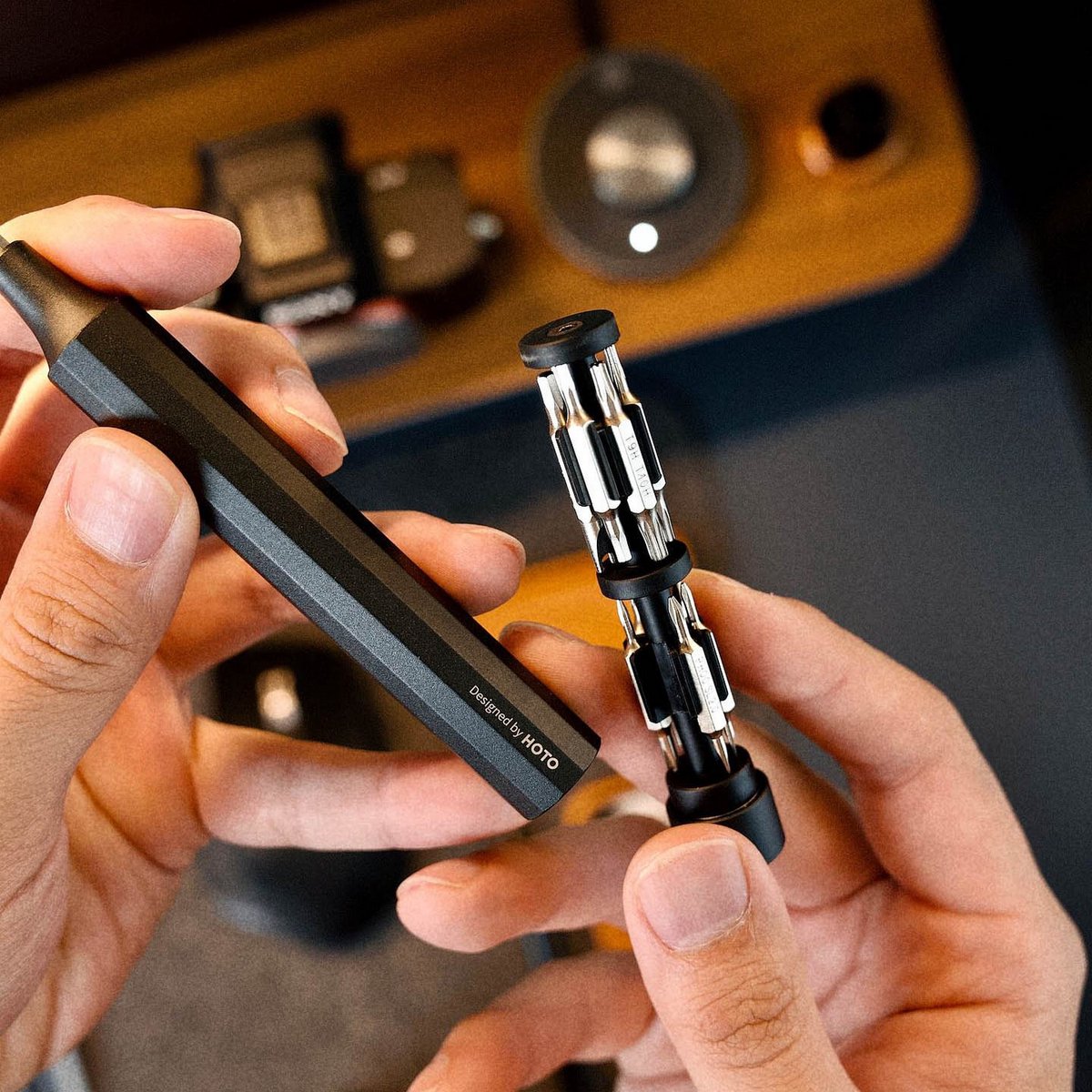 24 in 1 Precisie Schroevendraaierset - Grijs