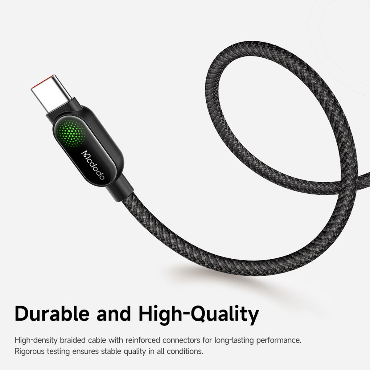 USB C to USB C Cable - 100W Fast Charger with Ambient Light - 1.2 Meter