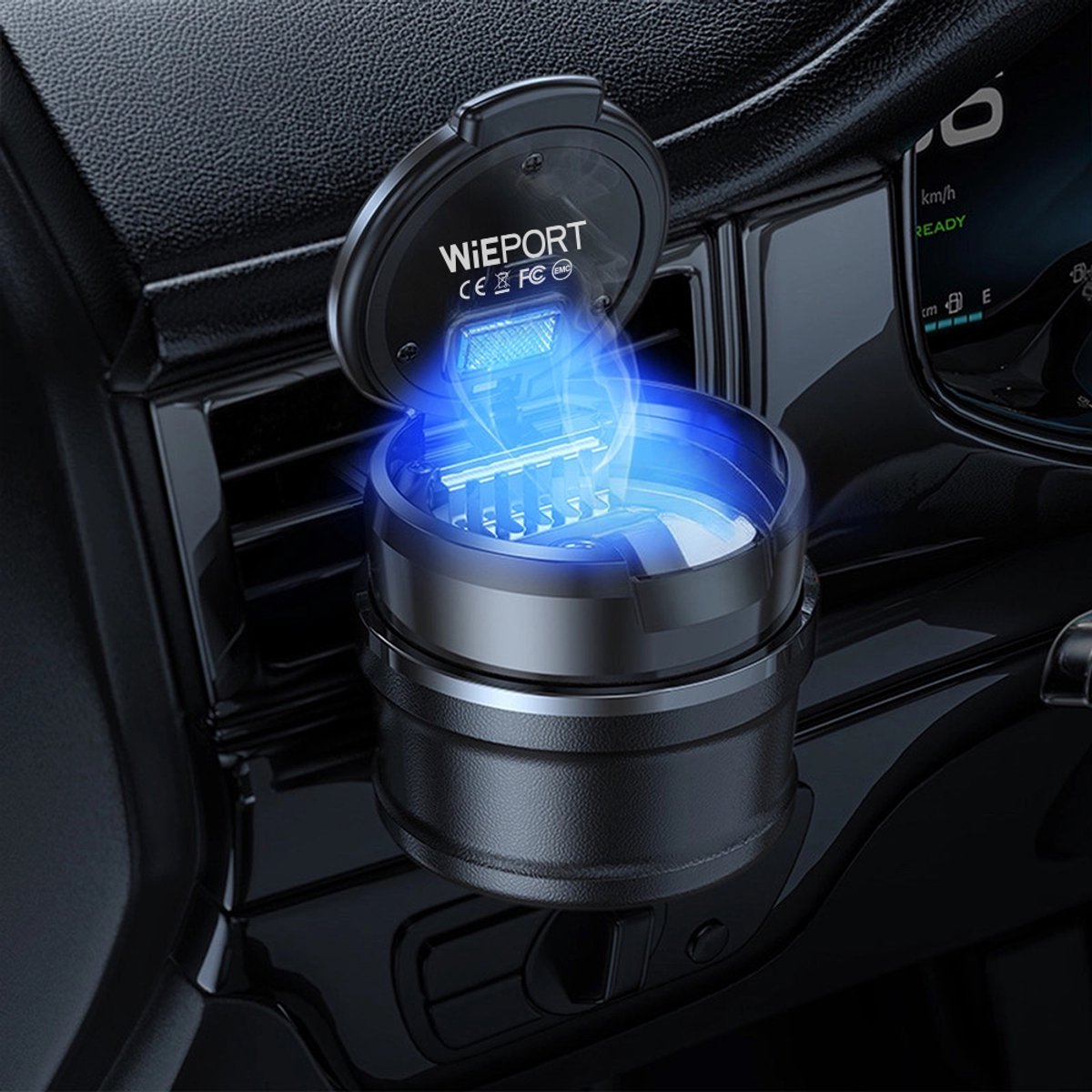 2 in 1 Asbak Auto en Bekerhouder