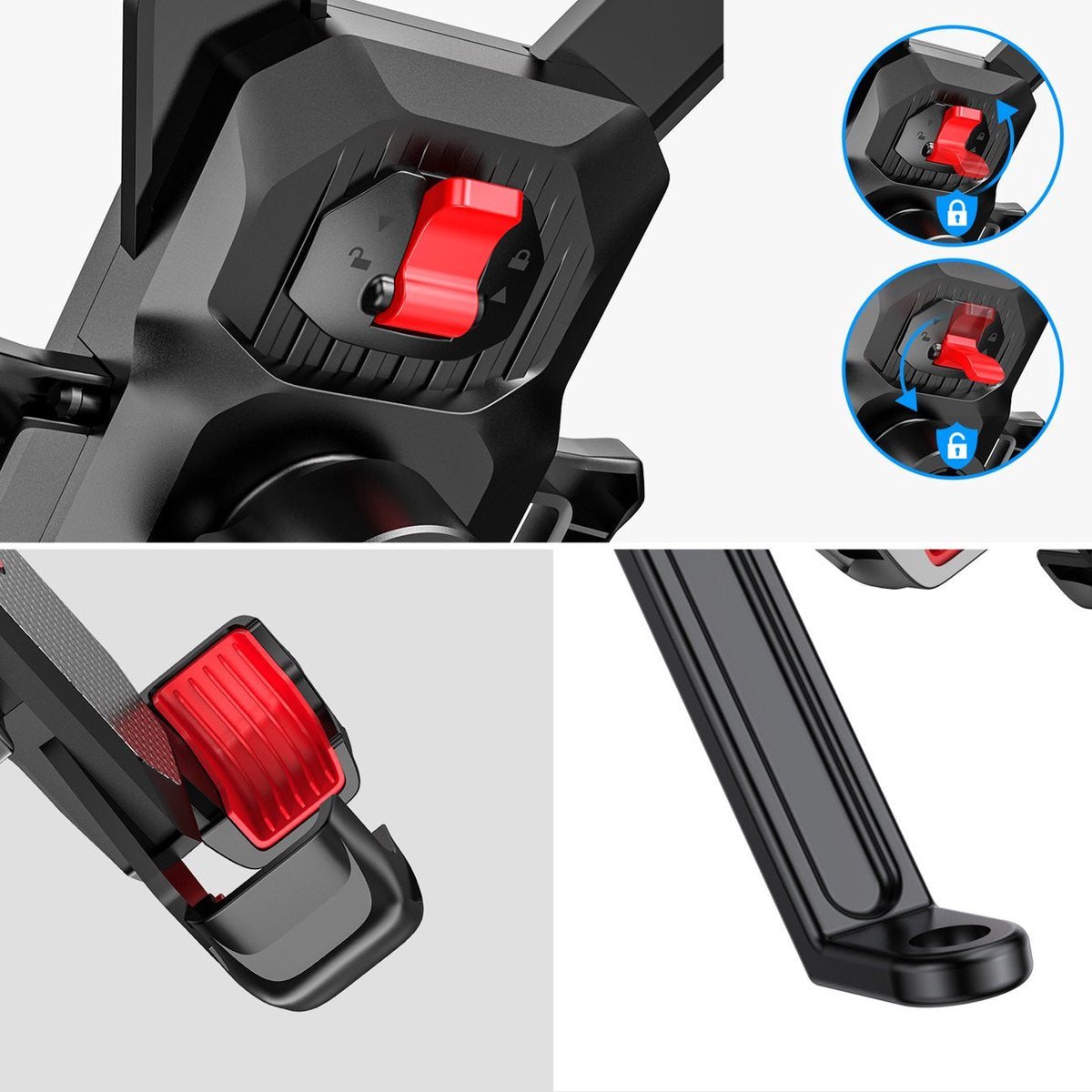 Universele Telefoonhouder voor Motor - 4.7-7 inch - Joyroom