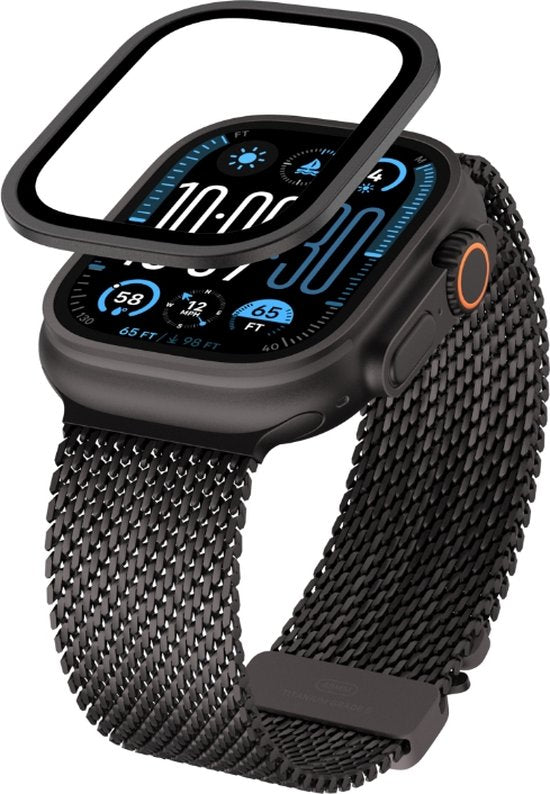 49mm screen protector - Apple Watch Ultra 3/2/1 - Black Titanium & Sapphire glass