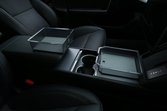 Wieport Center Console and Armrest Storage - Tesla Model Y Juniper (2024+)