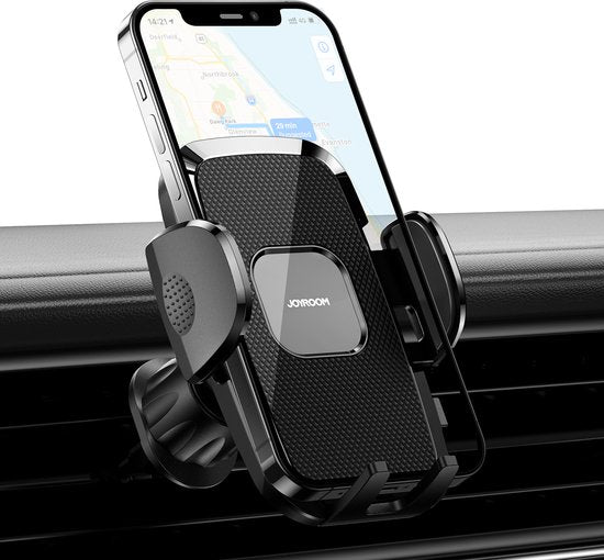 Joyroom - Telefoonhouder Auto Ventilatierooster - 360° Roterend - Zwart
