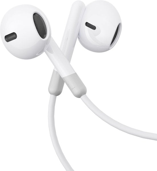 Joyroom In Ear Oordopjes met Microfoon - 3.5mm AudioJack - 120cm Kabel - Wit