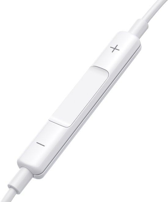 Joyroom In Ear Oordopjes met Microfoon - 3.5mm AudioJack - 120cm Kabel - Wit
