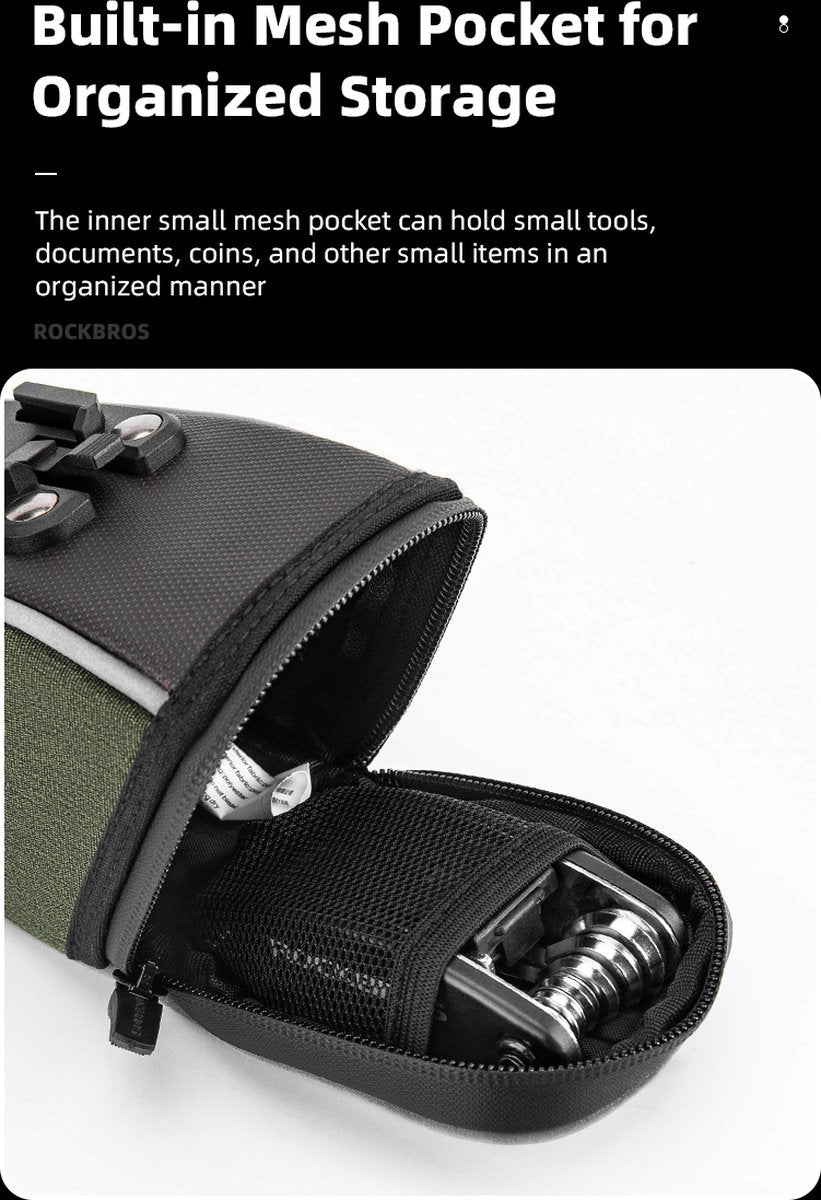 Bike Saddle bag - Green