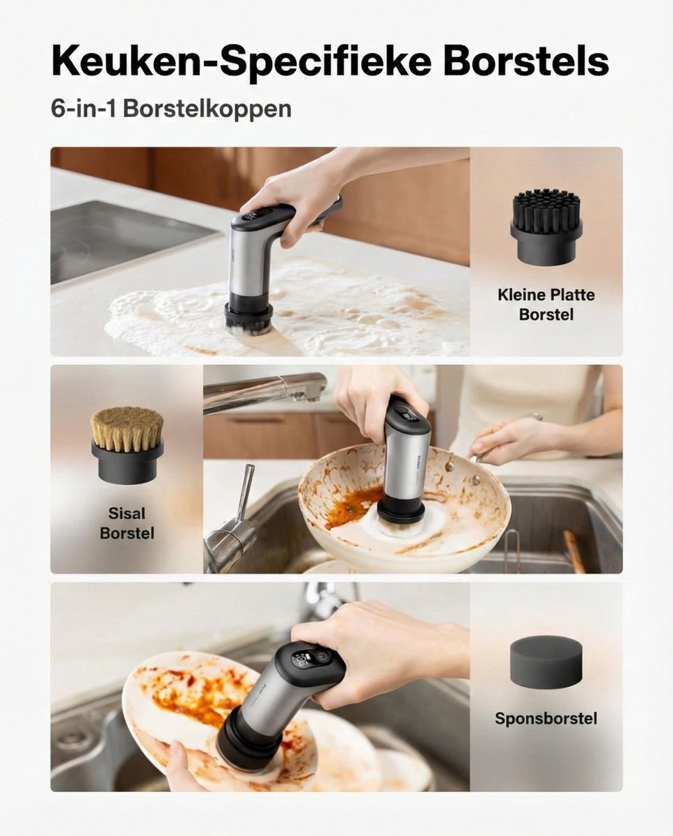 Cordless Spin Scrubber - Grip