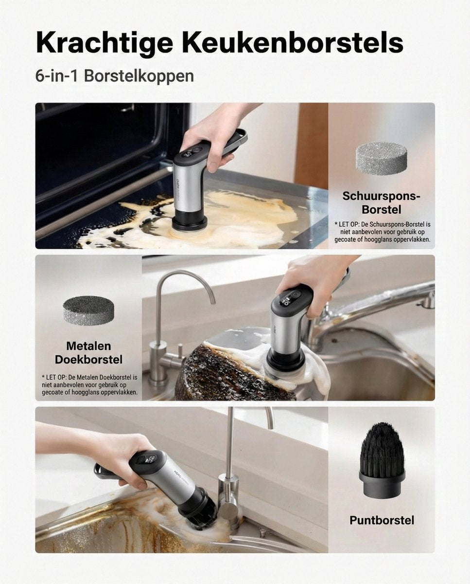 Cordless Spin Scrubber - Grip