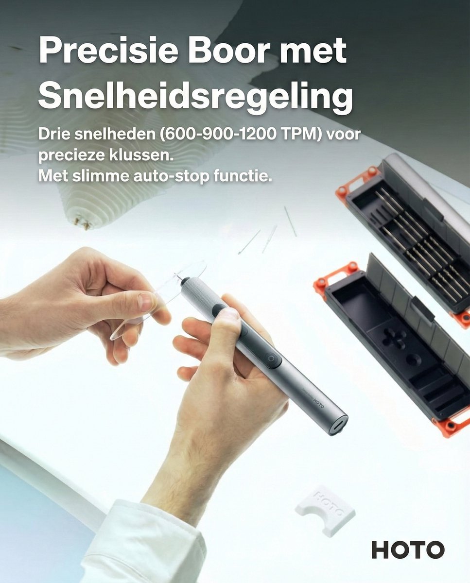 SNAPBLOQ - Draadloze Mini Precisie Boormachine Set