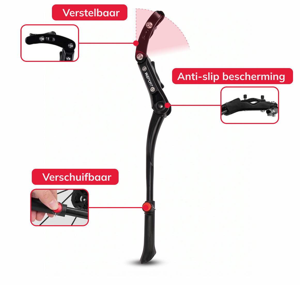 Fahrradständer 24-29 Zoll - Seitenständer