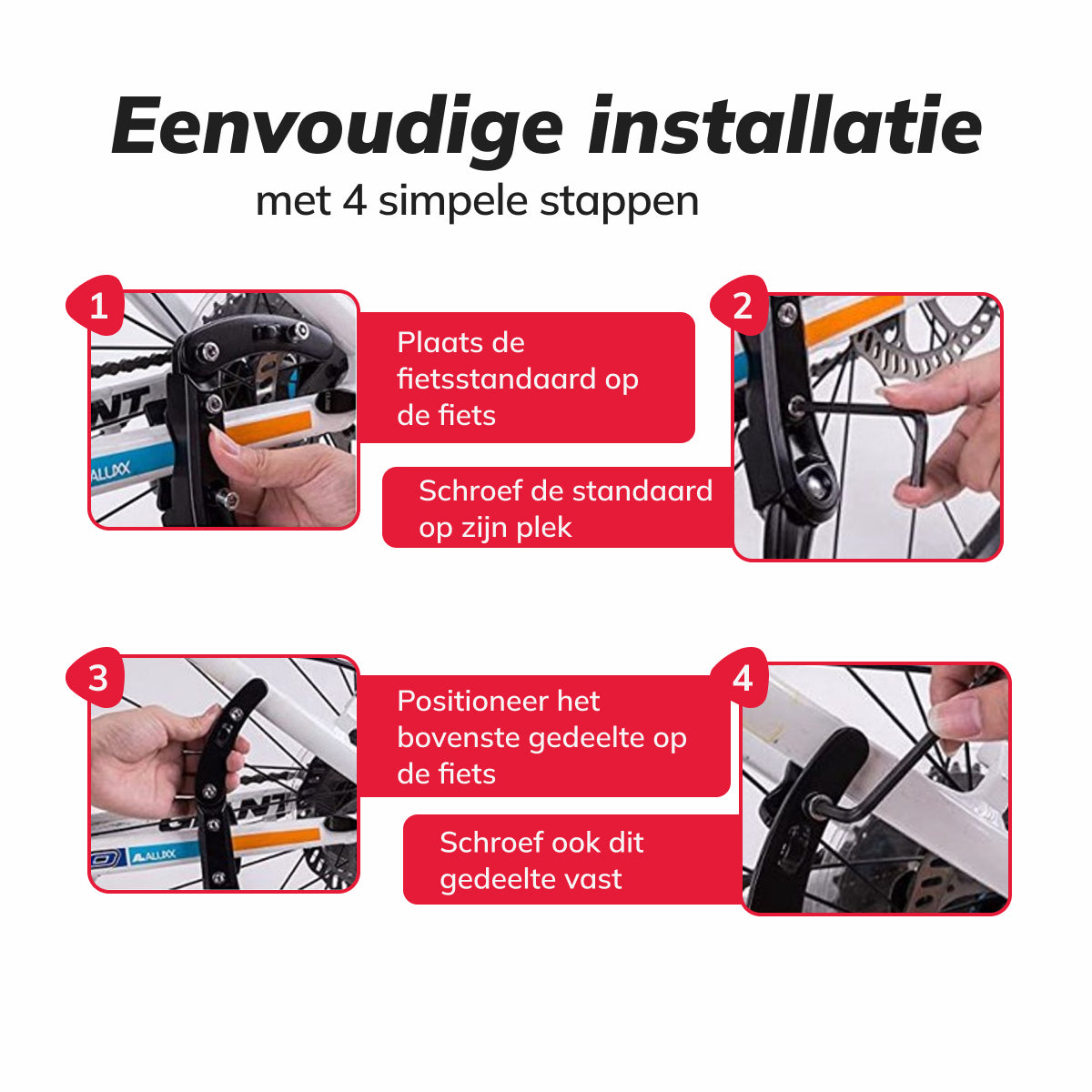 Fahrradständer 24-29 Zoll - Seitenständer