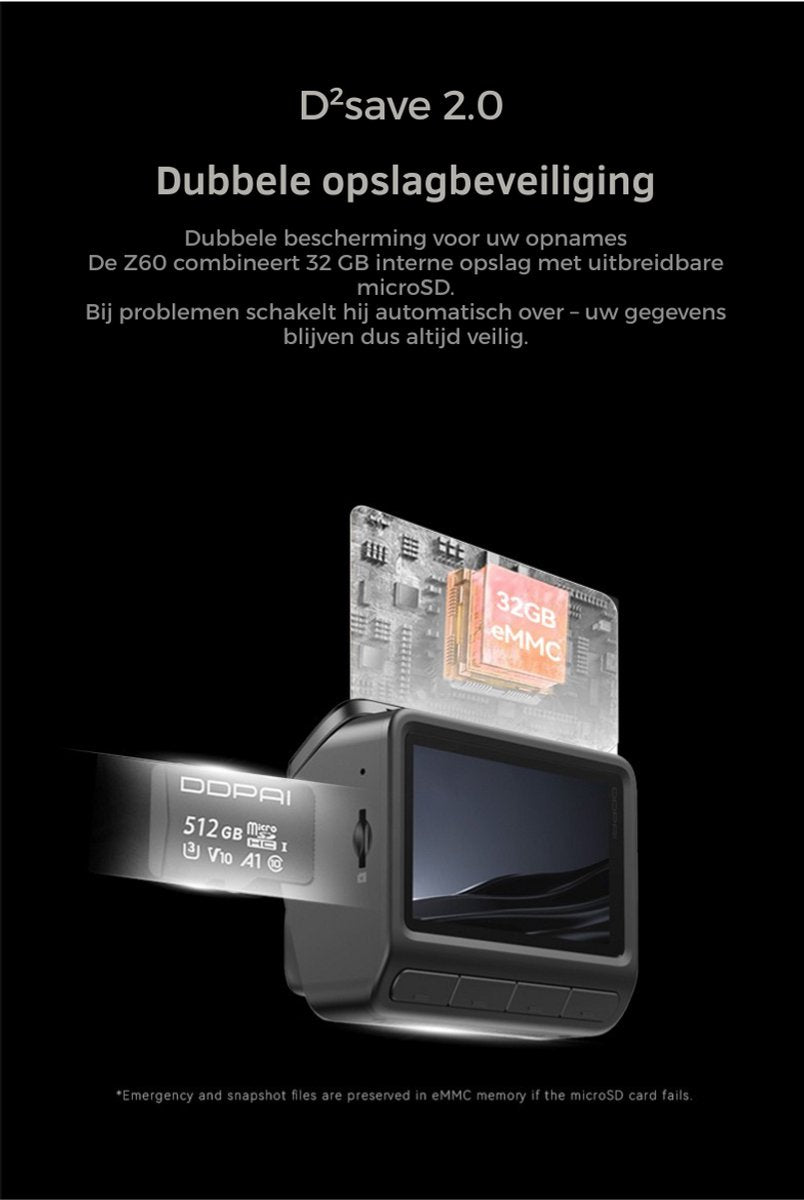 Z60 Dual Dashcam