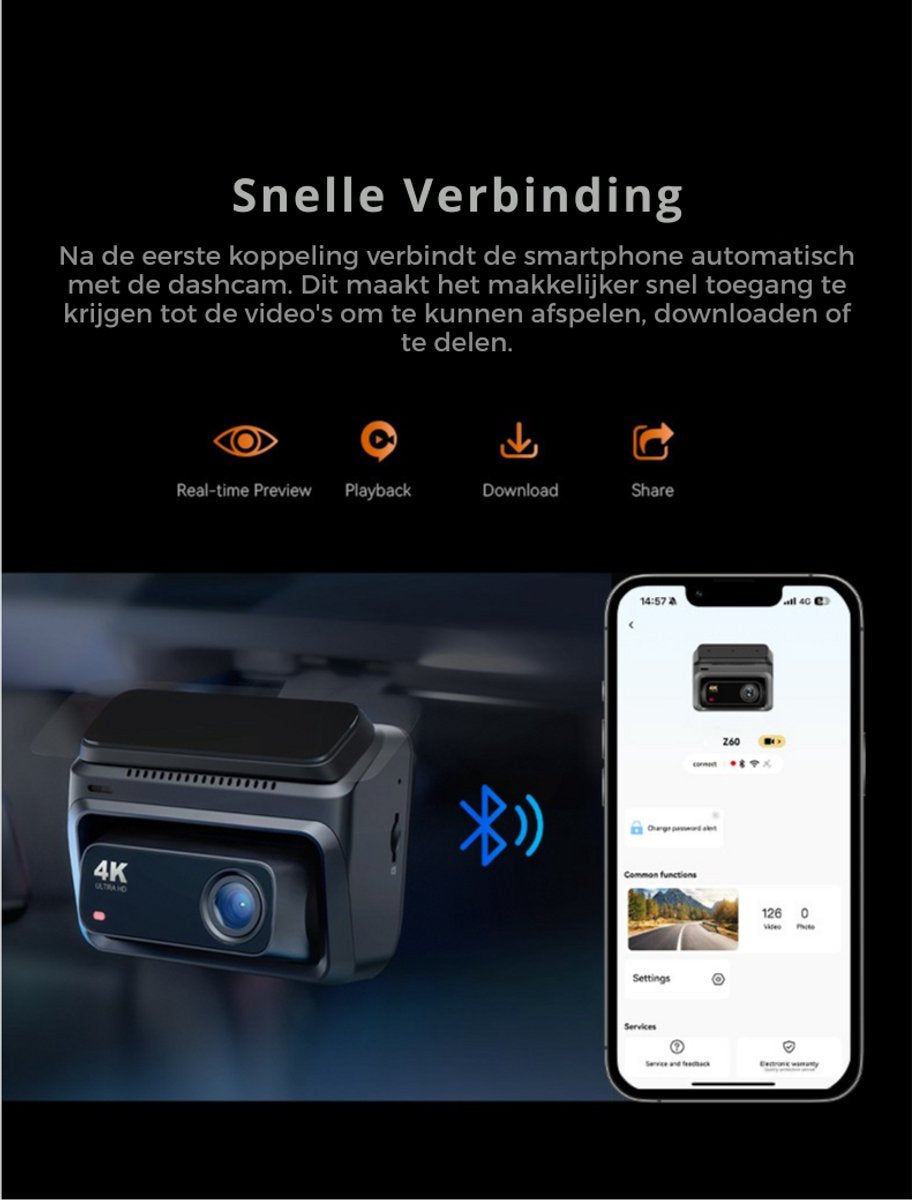 Z60 Dual Dashcam