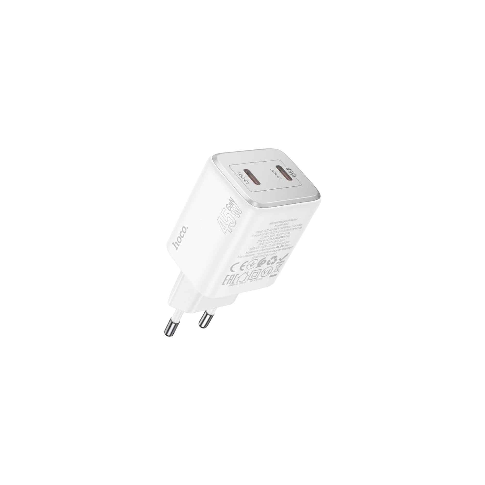 45W fast charger - Double USB-C