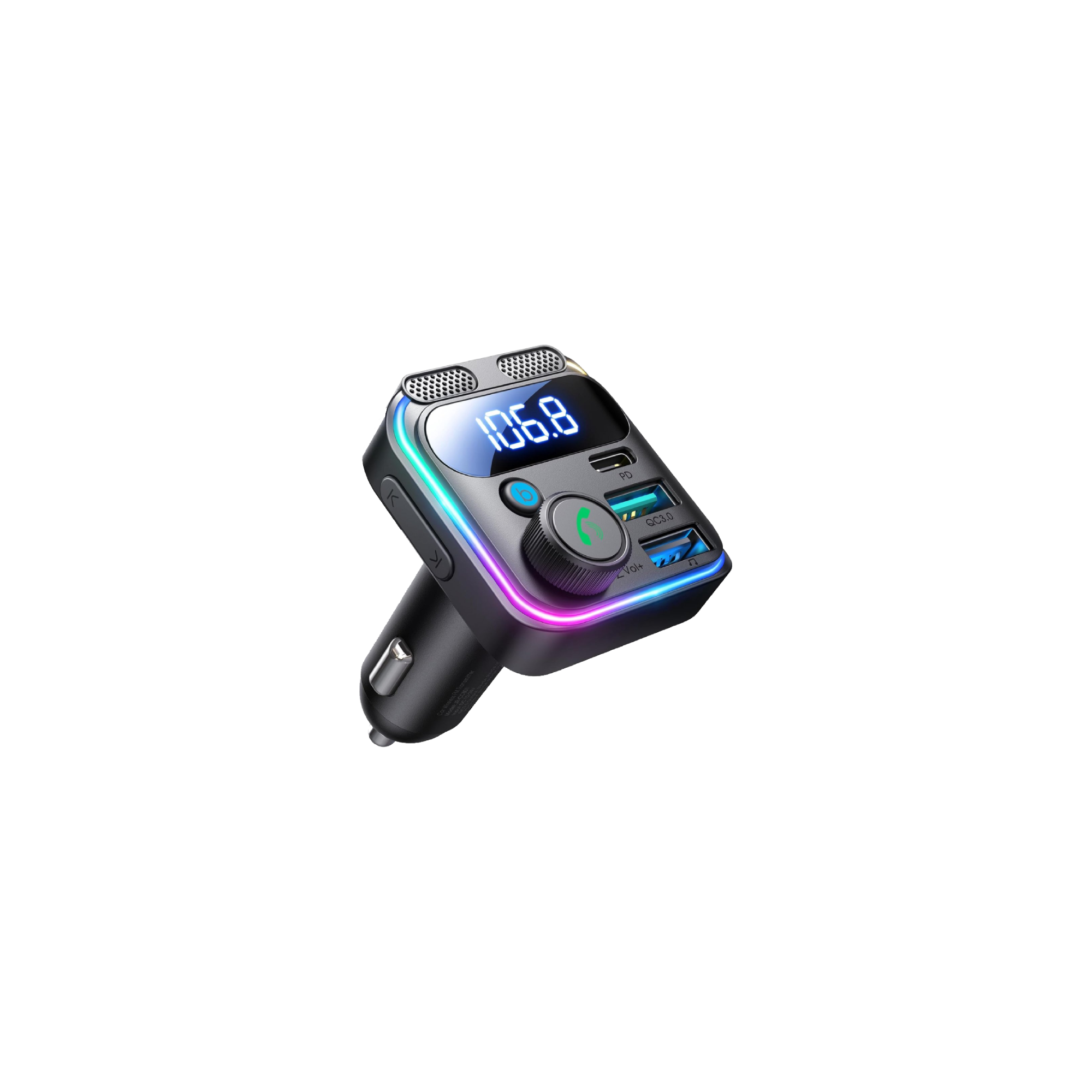 Car FM Transmitter - Bluetooth - 81W Fast Charger