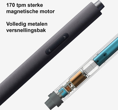 Pro - Elektrische Schroevendraaier Set