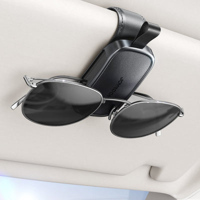 Joyroom Zonnebrilhouder voor Auto - Magnetische Clip - Zwart