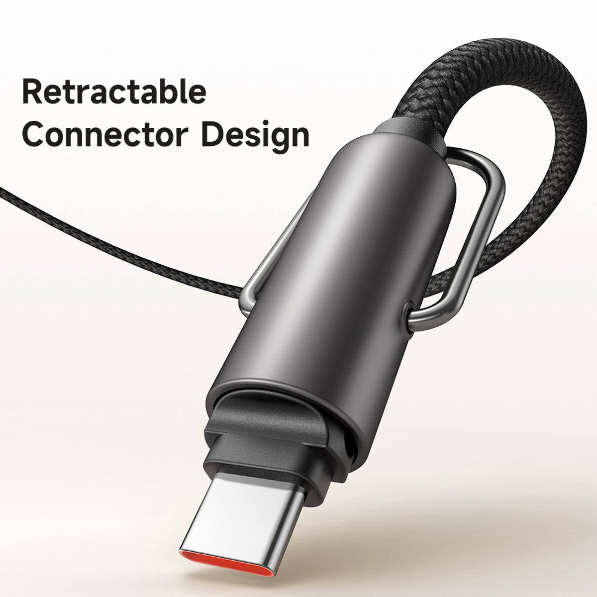 Phone Lanyard with USB-C to USB-C cable