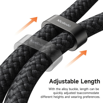 Phone Lanyard with USB-C to USB-C cable