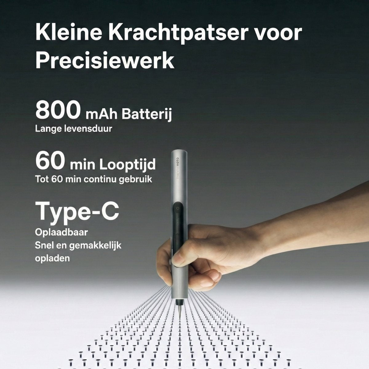 SNAPBLOQ - Elektrische Precisie Schroevendraaier Set 