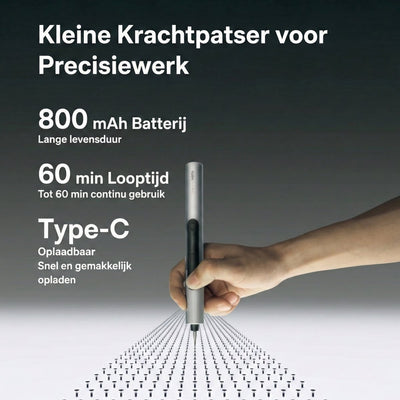 SNAPBLOQ - Elektrische Precisie Schroevendraaier Set 