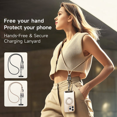 Phone Lanyard with USB-C to Lightning