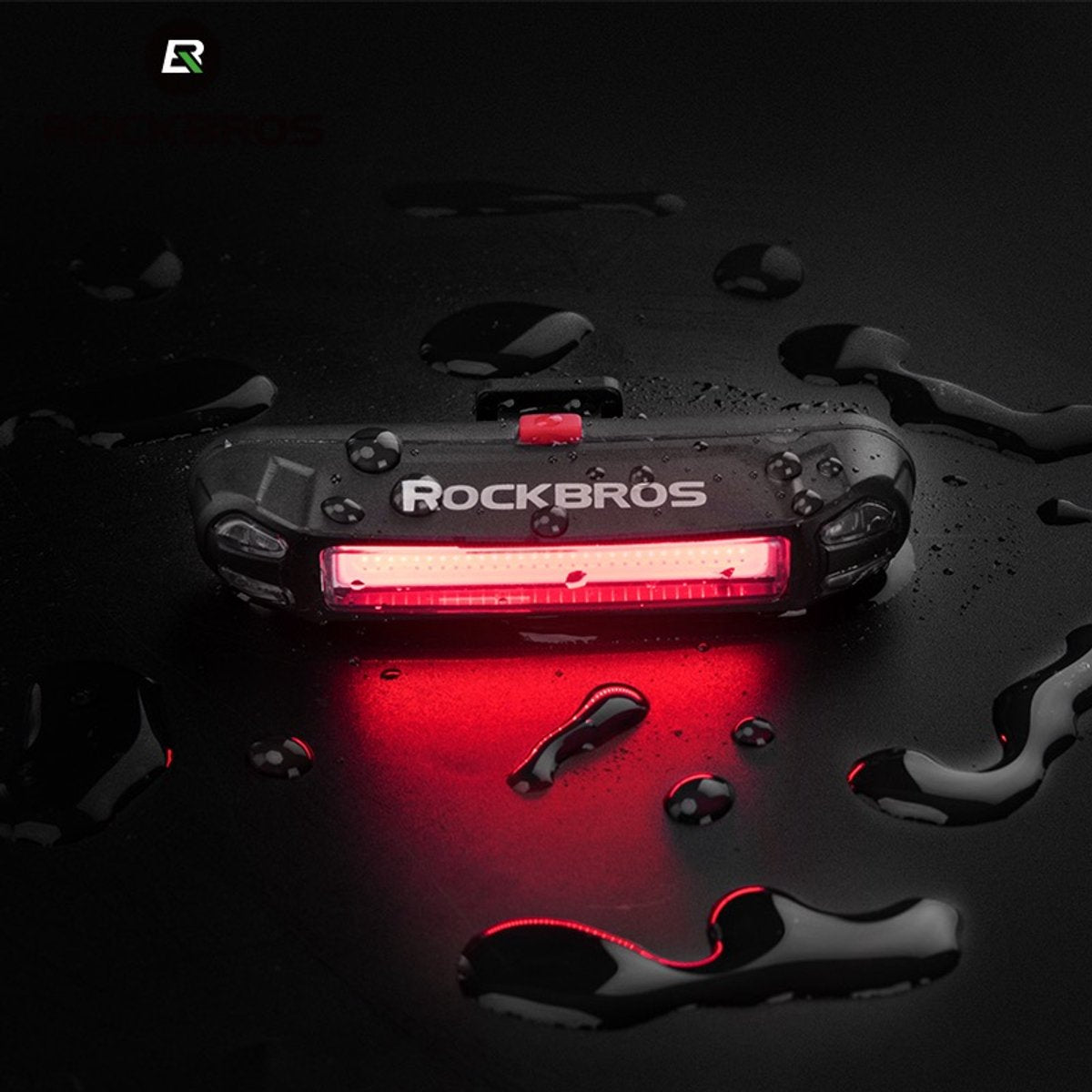 Bike Back Light - Rechargeable - 100 Lumen - IPX6 Water Resistant