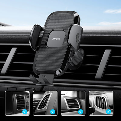 Joyroom - Telefoonhouder Auto Ventilatierooster - 360° Roterend - Zwart
