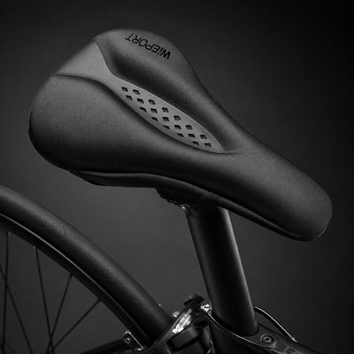 Wieport Zadelhoes Gel - MBT Racefiets - Memory Foam met Regenhoes
