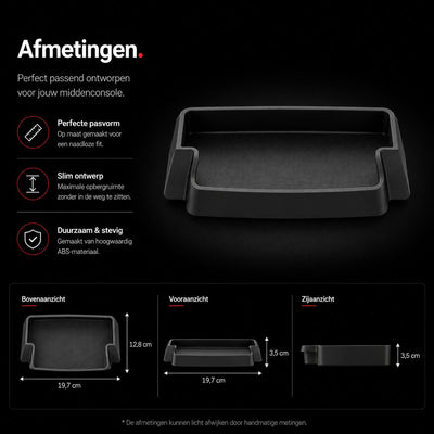Wieport Sonnenbrillenhalter Organizer Modell 3 Highland (2024+) - Schwarz
