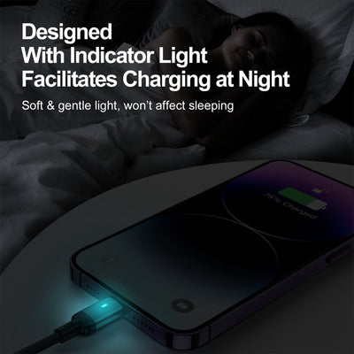 Joyroom USB C naar Lightning Kabel 2 Meter - Snellader voor iPhone 20W - Zwart
