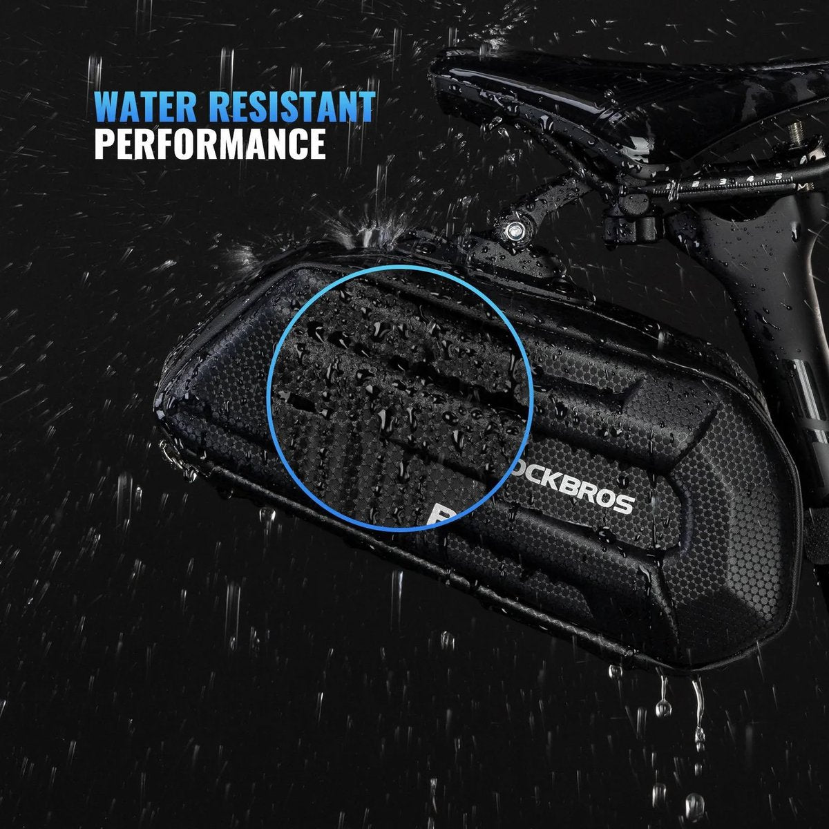 Bike Saddle Bag for Mountain & Racing Bikes - 1.8 Liter