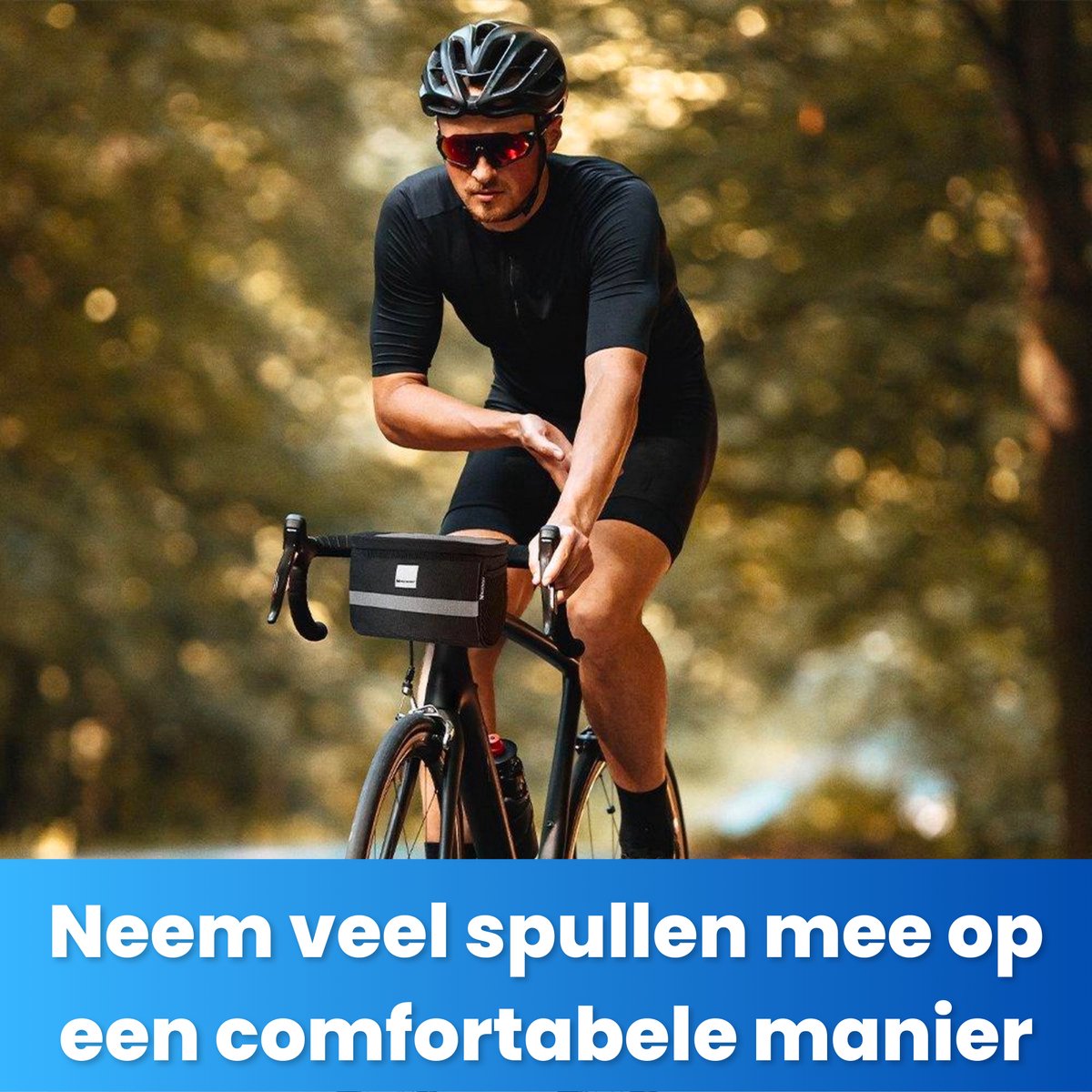 Fietstas Stuur met Telefoonhouder - Waterdicht - Afneembaar 