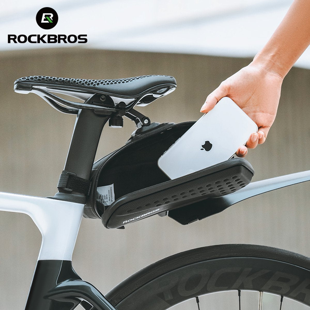 Bike Saddle bag with Mudguard