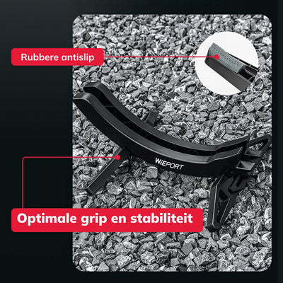 Wieport Fietsstandaard - Verstelbaar & Universeel voor Racefiets, MTB, Stadsfiets - Niet voor E-bikes