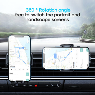 Joyroom - Telefoonhouder Auto Ventilatierooster - 360° Roterend - Zwart