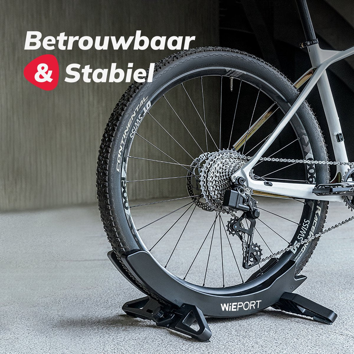 Wieport Bike Stand - Adjustable & Universal for Road Bike, MTB, City Bike - Not for E-bikes