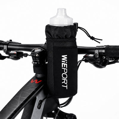 Wieport Bike Bottle Holder Handlebar - Universal with Velcro