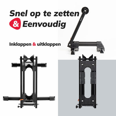 Wieport Bike Stand up to 27.5 inch - Foldable for Road Bike and MTB