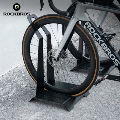 ROCKBROS Bike Stand - Sturdy Parking Stand for Bicycles up to 27.5 Inches