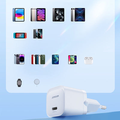 Joyroom 20W mini oplader - USB-C poort - Wit