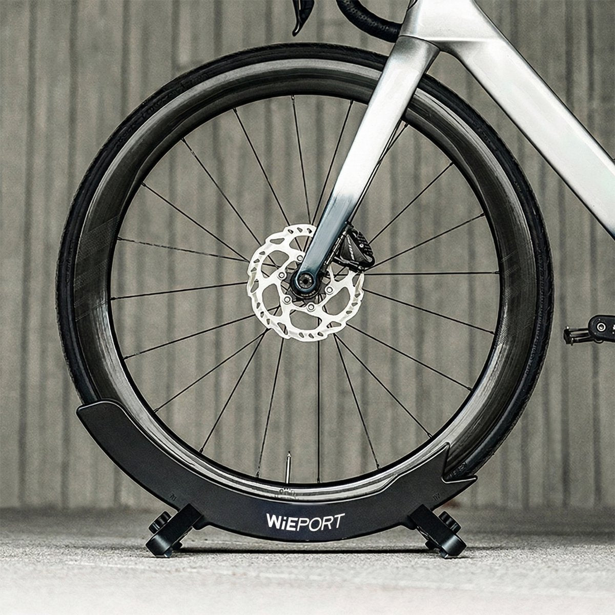 Wieport Bike Stand - Adjustable & Universal for Road Bike, MTB, City Bike - Not for E-bikes