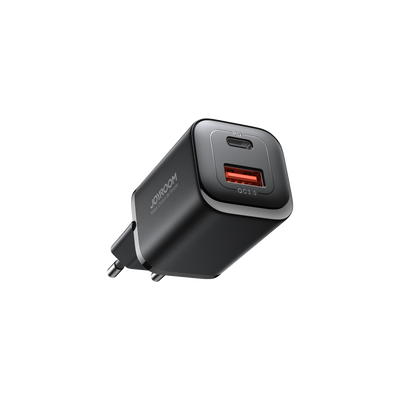 2-in-1 USB-C & USB-A 30W fast charger