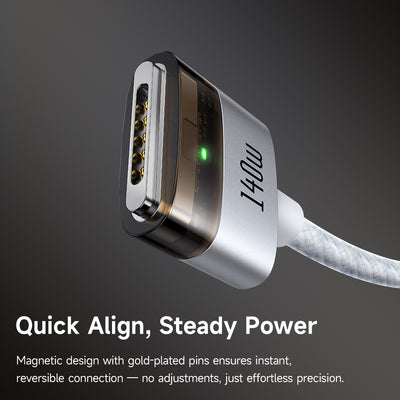 USB C to MagSafe 3 Cable 140W - Macbook - 2 Meter