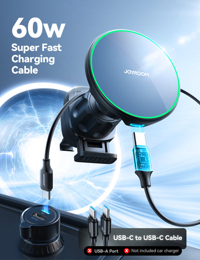 Car Phone Holder - Air vent - Magsafe - Wireless charging Qi2