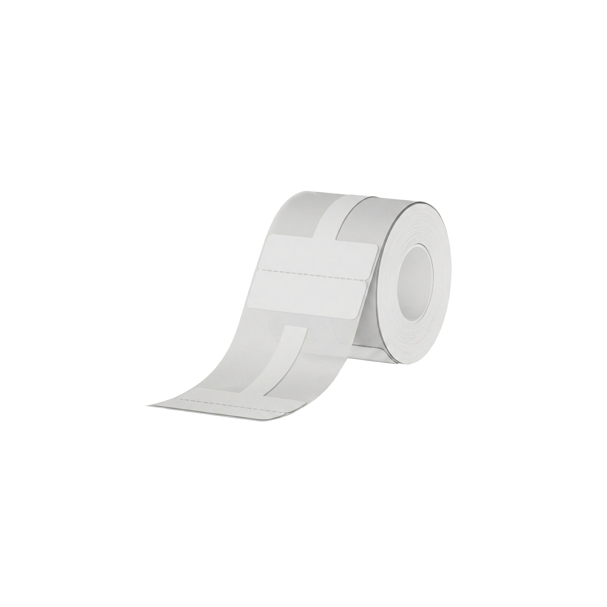 Labels - 45x30mm - 40mm staart - Kabel