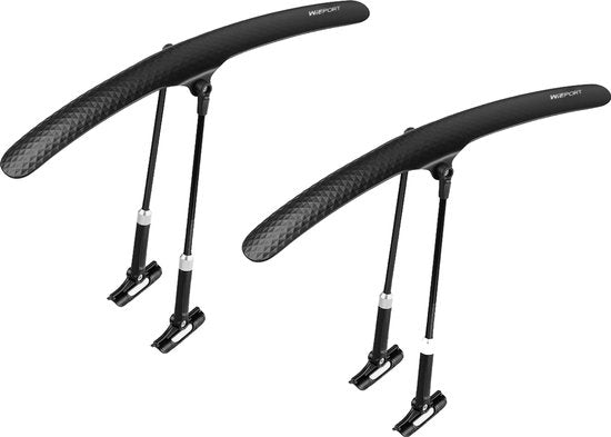 Wieport 2x Pro Spatbord voor Mountainbike & Racefiets tot 29 inch