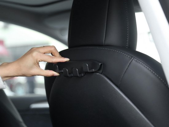 Wieport Autositz Organizer für Tesla Model Y Juniper (2024+) - Schwarz