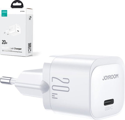 Joyroom 20W mini oplader - USB-C poort - Wit